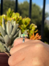 Load image into Gallery viewer, Opal Rough Sterling Silver Size 6 Ring