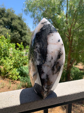 Load image into Gallery viewer, Black Tourmaline and Quartz Flame