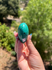 Chrysocolla Heart