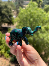 Load image into Gallery viewer, Malachite Elephant