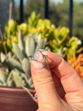 Load image into Gallery viewer, Rose Quartz Sterling Silver Size 6 Ring