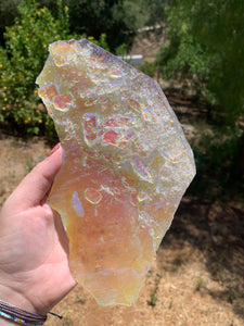 Aura Coated Quartz Shard