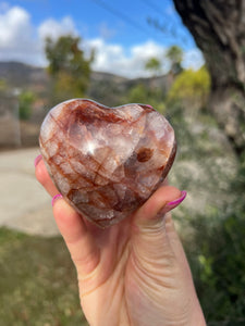 Fire Quartz w Rainbows