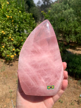 Load image into Gallery viewer, Rose Quartz Flame