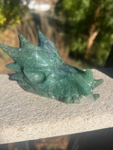 Load image into Gallery viewer, Moss Agate Dragon Head