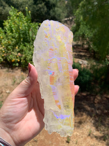 Aura Coated Quartz Shard