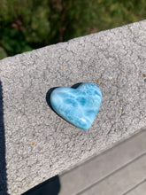 Load image into Gallery viewer, Larimar Thick Rounded Heart 68T