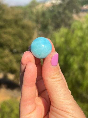 Larimar Sphere