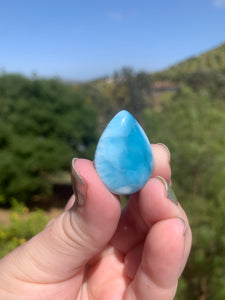 Larimar Rounded Teardrop