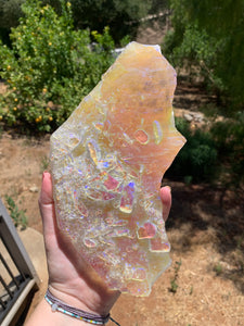 Aura Coated Quartz Shard