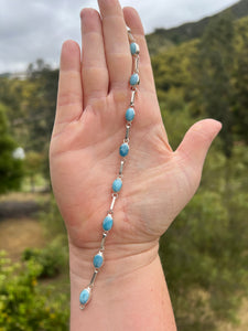 Larimar Variety Sterling Silver Bracelets