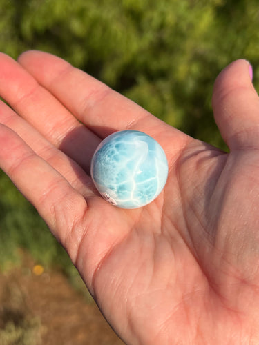 Larimar Sphere