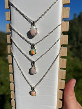 Load image into Gallery viewer, Opal Necklace Variety