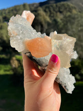 Load image into Gallery viewer, Apophyllite Stilbite Cubic Calcite From India AAA