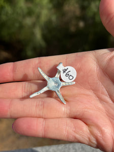 Larimar Starfish Pendant