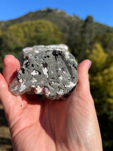 Green Apophyllite Cluster with Peach Stilbite ￼