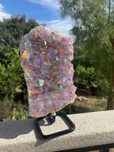 Load image into Gallery viewer, Aura Amethyst Druzy on Stand