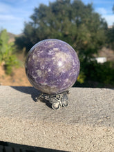 Load image into Gallery viewer, Lepidolite Sphere 62mm