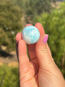 Larimar Sphere