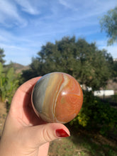 Load image into Gallery viewer, Polychrome Jasper Sphere 69mm