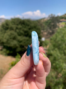 Larimar Shell Cabochon 140AC