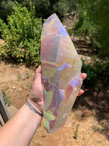 Aura Coated Quartz Shard