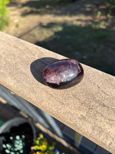 Gem Lepidolite Mini Palmstone