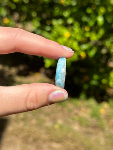 Larimar Teardrop Cabochon