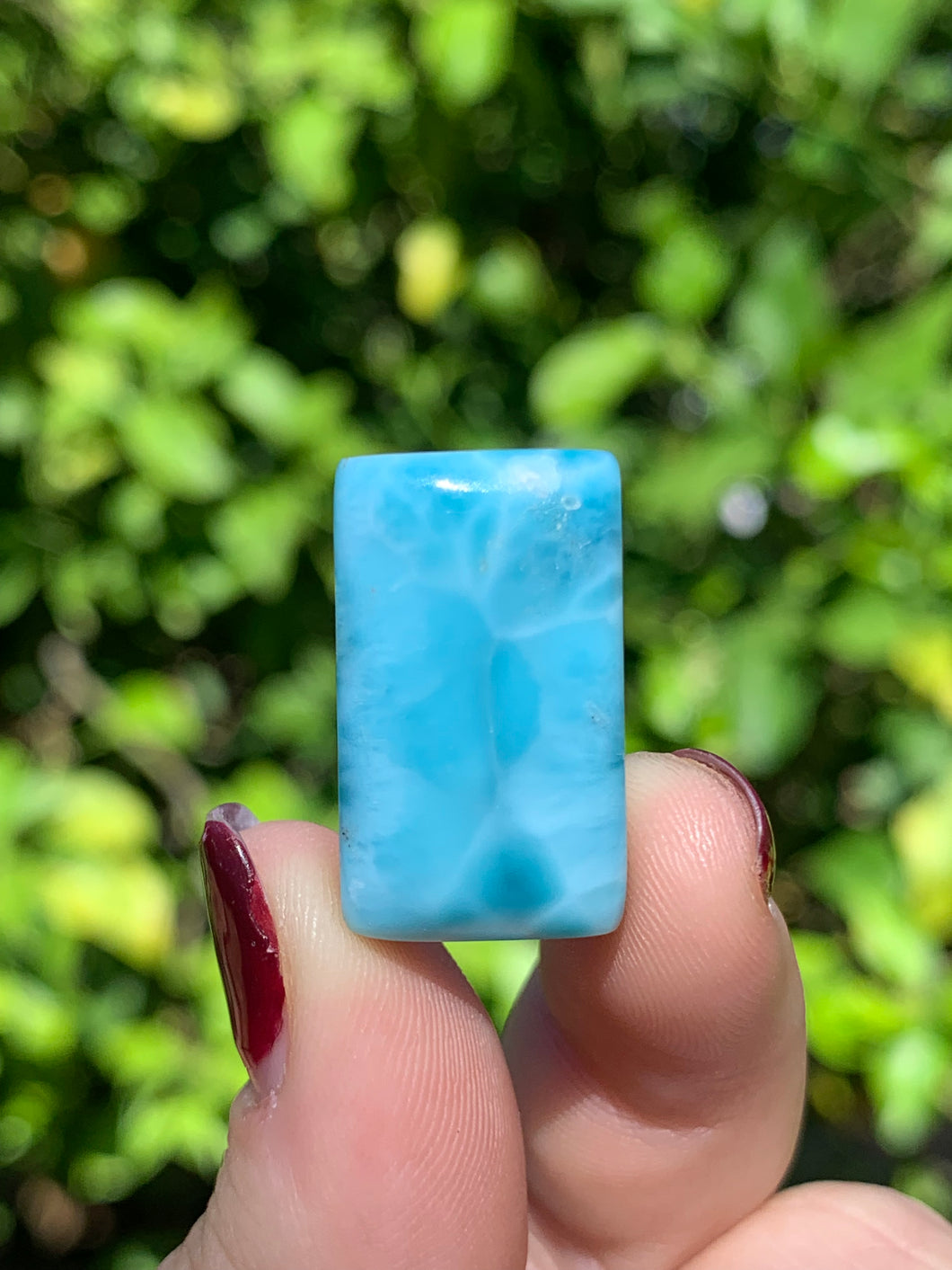 Larimar Rectangle Cabochon