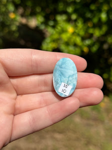 Larimar Oval Cab