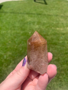 Rutile Quartz Tower