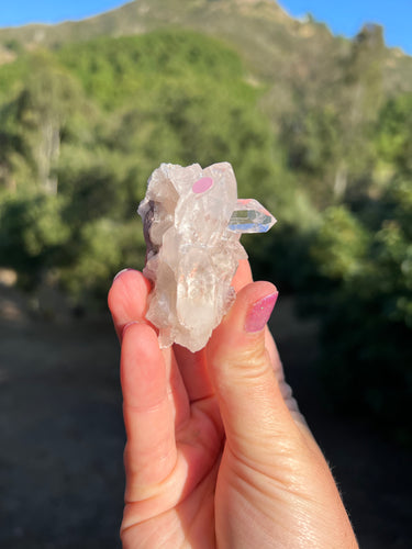 Pink Lemurian Cluster #3