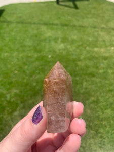 Rutile Quartz Tower