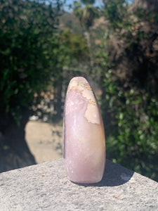 Lavender Pink Amethyst Flower Agate Flame