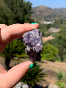 Grape Agate Cluster