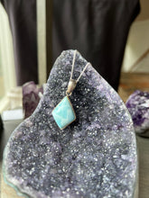 Load image into Gallery viewer, Larimar Sterling Silver Necklace