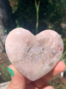 Pink Amethyst Heart