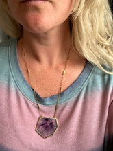 Load image into Gallery viewer, Tripeesh Amethyst 22&quot; Necklace