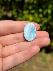 Larimar Oval Cabochon