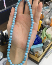 Load image into Gallery viewer, PREORDER 1 Larimar Beaded Necklace/Choker 7mm Intuitively Selected