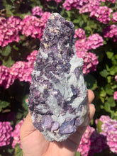 Load image into Gallery viewer, Lepidolite Cluster w Light Citrine