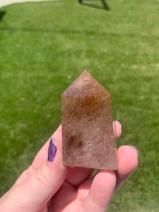 Rutile Quartz Tower