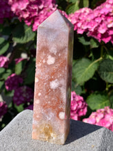 Load image into Gallery viewer, Pink Amethyst Tower w Lavender