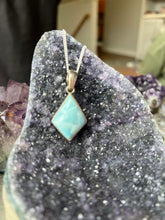 Load image into Gallery viewer, Larimar Sterling Silver Necklace