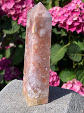 Load image into Gallery viewer, Pink Amethyst Tower w Lavender