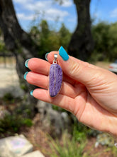 Load image into Gallery viewer, Charoite Sterling Silver Pendants