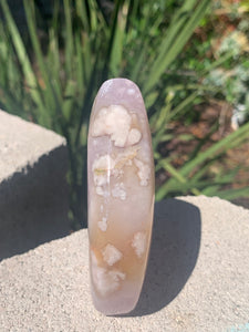 Lavender Pink Amethyst Flower Agate Flame