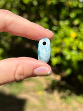 Load image into Gallery viewer, Larimar rounded Teardrop Pendant