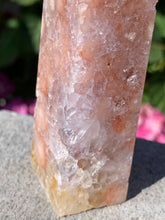 Load image into Gallery viewer, Pink Amethyst Tower w Lavender