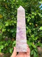 Load image into Gallery viewer, Lavender Pink Amethyst Tower